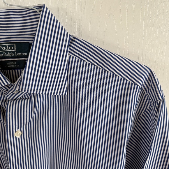 Polo Ralph Lauren "Regent" Classic Fit w/ French Cuffs: 16.5 x 34/35 - Picture 2 of 4